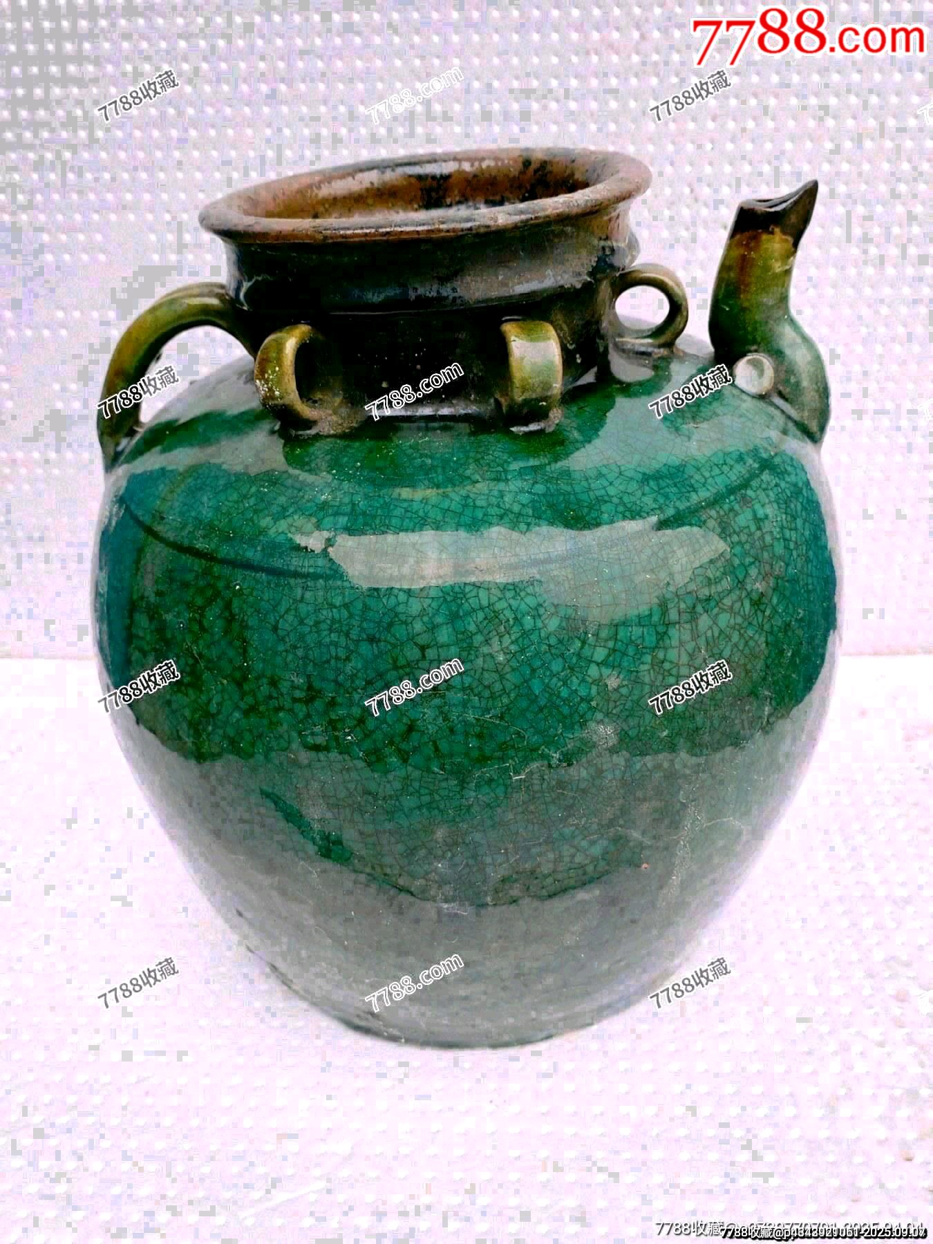 绿釉壶__【7788旧书网】