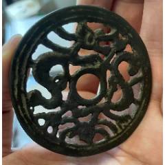 特大型：雙龍鏤空大花錢(qián)！61mm左右