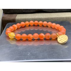 純天然原礦保山南紅手串