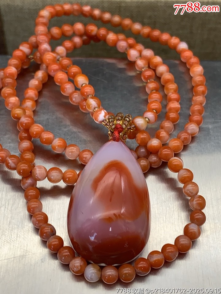 純天然南紅特色水滴_價(jià)格150元_第16張_