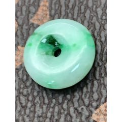 純天然A貨緬甸翡翠平安扣
