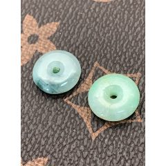 純天然A貨緬甸翡翠平安扣