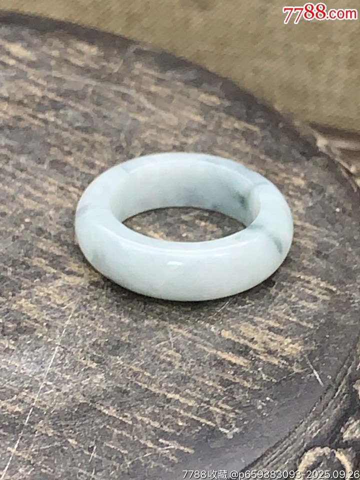 純天然A貨緬甸翡翠戒指戒圈18_價(jià)格20元_第1張_