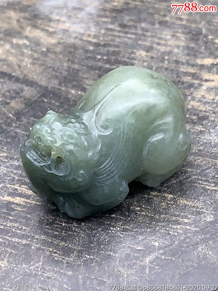 純天然和田玉碧玉貔貅_價格330元_第1張_