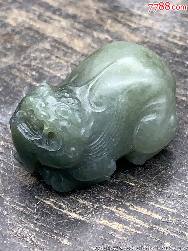 純天然和田玉碧玉貔貅_價格330元_第8張_
