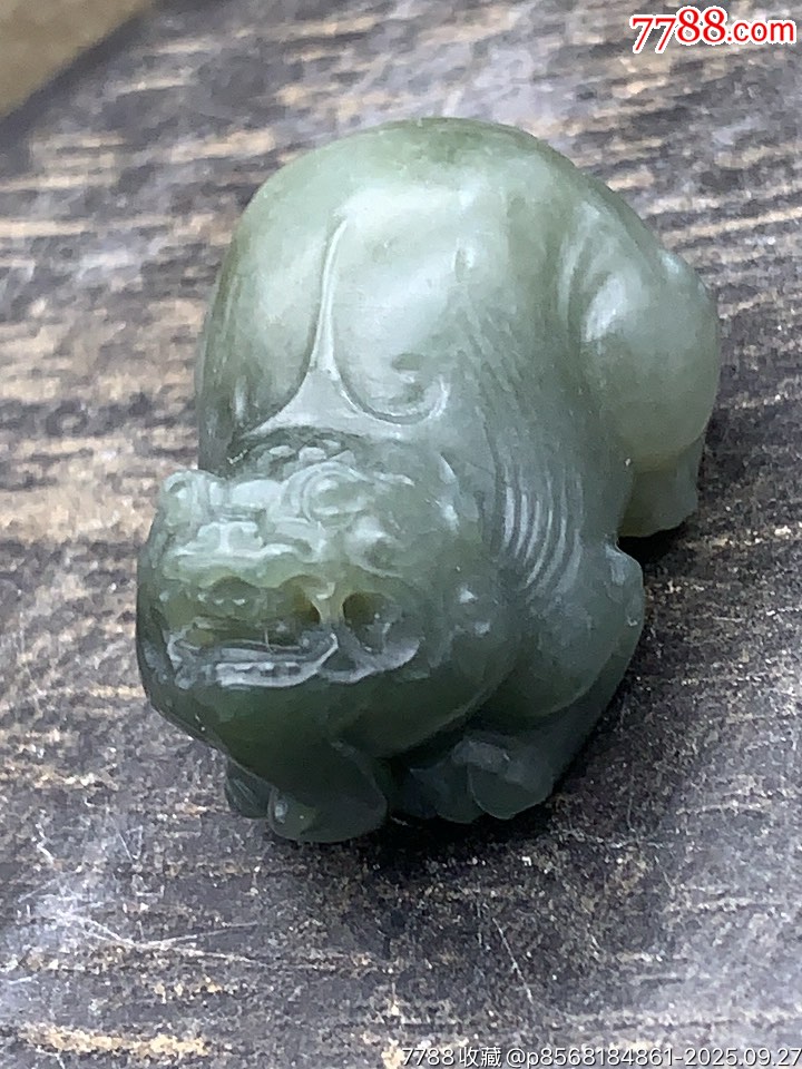 純天然和田玉碧玉貔貅_價格330元_第17張_
