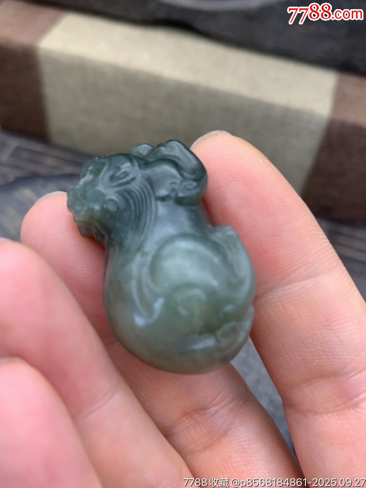 純天然和田玉碧玉貔貅_價格330元_第19張_