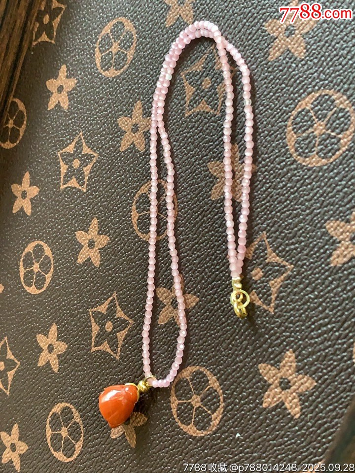 純天然南紅瑪瑙玫瑰花粉晶_價(jià)格100元_第14張_