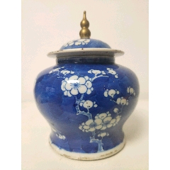 青花冰梅將軍罐(zc42671760)
