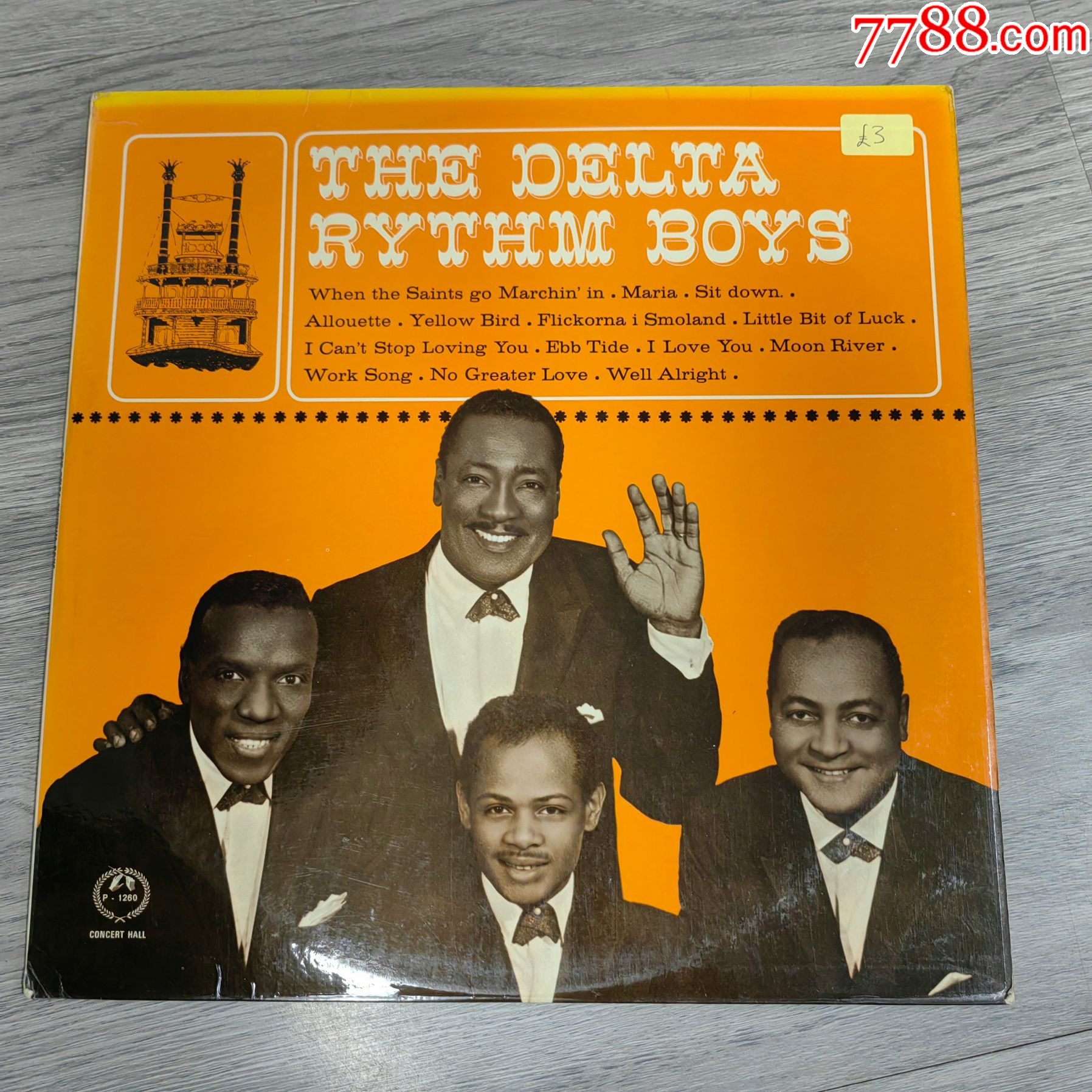 Delta Rhythm Script The-Delta-Rhythm-Boys-12寸黑胶LP-A47__【7788收藏__收藏热线】