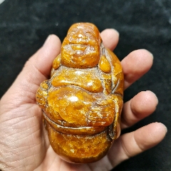 原味极美品寿山石雕“狮子钮”印章一枚-寿山石-7788旧书网