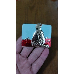 吉林省軍區(qū)視察背人物工農(nóng)兵5.7厘米98品