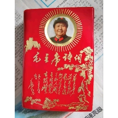 名品毛主席詩詞，十幾個林一青，五個紅題。另有語錄包大五星毛澤東選集少見紅寶書盒裝_塑皮紅寶書_￥732