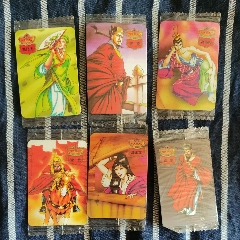 （原袋）小浣熊14水滸惡人20周年版6全，出價代表認可品相品類，所見即所得實物拍(au42782122)