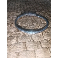 北京老鳳祥足銀刻花手鐲未配戴完好品佳！-￥218 元_其他銀器_7788網