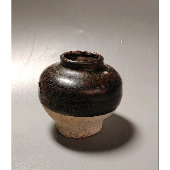 宋吉州窯醬釉水盂(zc42784687)