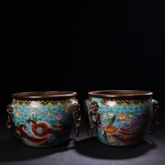 珍品旧藏收高浮雕錾刻工艺鎏金树叶盘子碟子工艺精湛款式精美重180克高