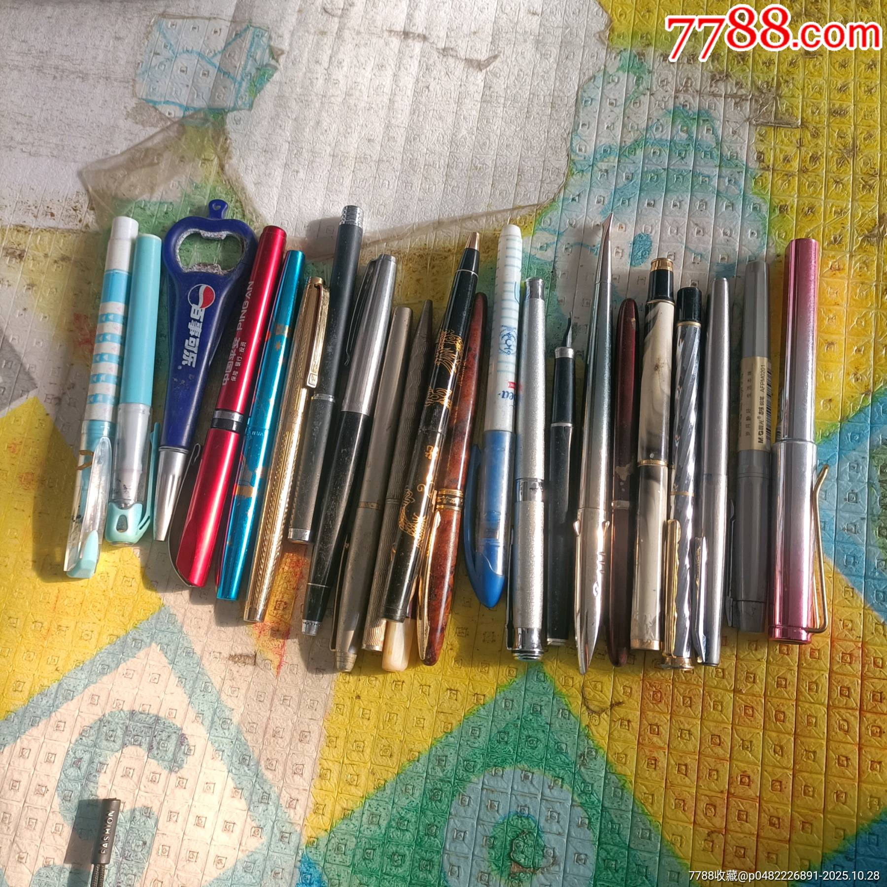 各种笔23只-价格:10元-au42824142-钢笔 -加价-7788收藏__收藏热线