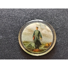 收藏品相，純手工有機，毛主席去安源(zc42840479)