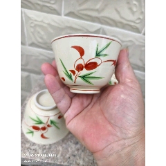 ZK124 清乾隆 粉彩孔雀牡丹紋賞瓶・粉彩孔雀牡丹詩紋瓶・粉彩牡丹孔雀文花瓶・粉彩賞瓶