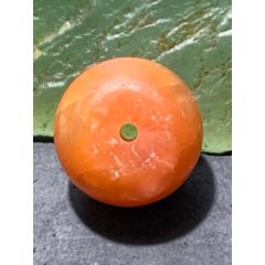 亞光保山南紅瑪瑙通貨墩子一個(gè)，