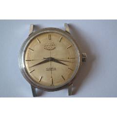 美品英納格牌手卷男表（彩色十字線布紋鼓表盤）(au42860881)