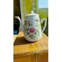 洪憲彩花鳥壺(au42884600)