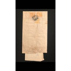 蓋極少見的“圣水寺、營口”郵政代辦所掛號郵戳東貼12500元單掛號郵資實寄封一件(zc42891150)