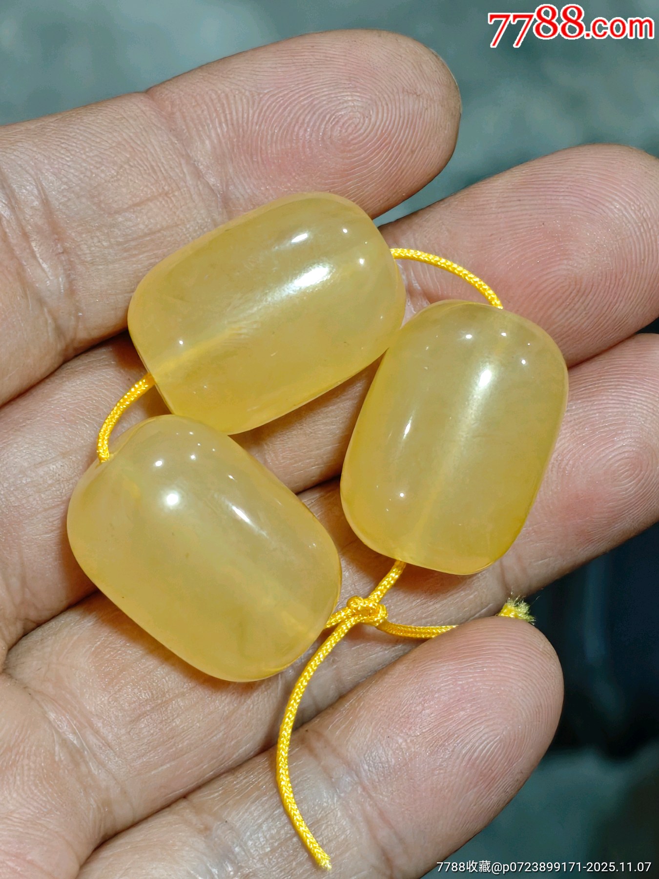 密蠟桶珠三粒_價格60元_第1張_