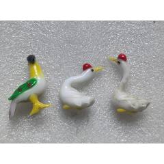 3個琉璃工藝品一起拍T611，有一個腿可能是胎帶來的瑕疵，見圖，不妥自定-￥15 元_其他琉璃工藝_7788網(wǎng)