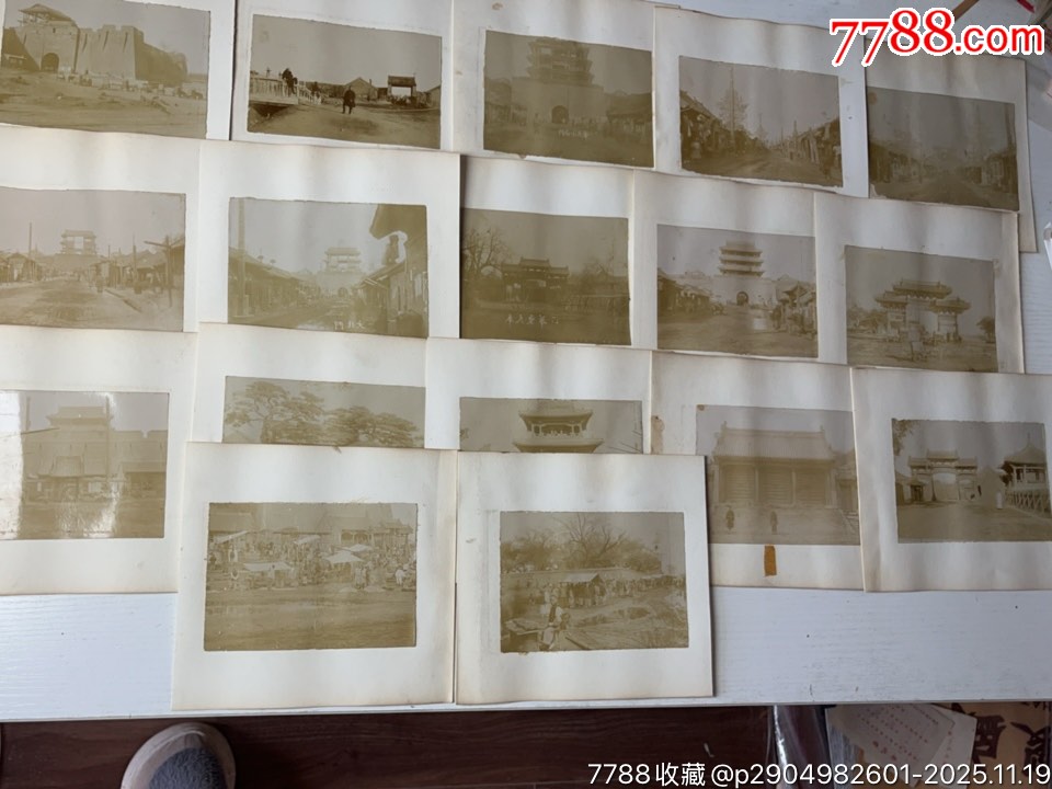 民國奉天（沈陽）蛋白質(zhì)原版街景城門等照片17張（東華門、小南門、大北門等）_價格8475元_第1張_