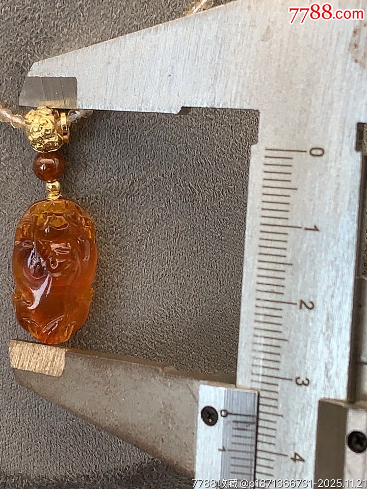 純天然琥珀貔貅掛件_價(jià)格60元_第5張_