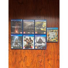 PS4游戲7張（不包好壞、不包快遞損壞、沒有售后、能接受再拍）