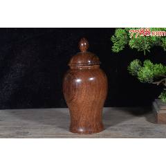 印度小叶紫檀老料牛毛纹金星笔筒尺寸约高16.5直径15重约2斤__【7788红