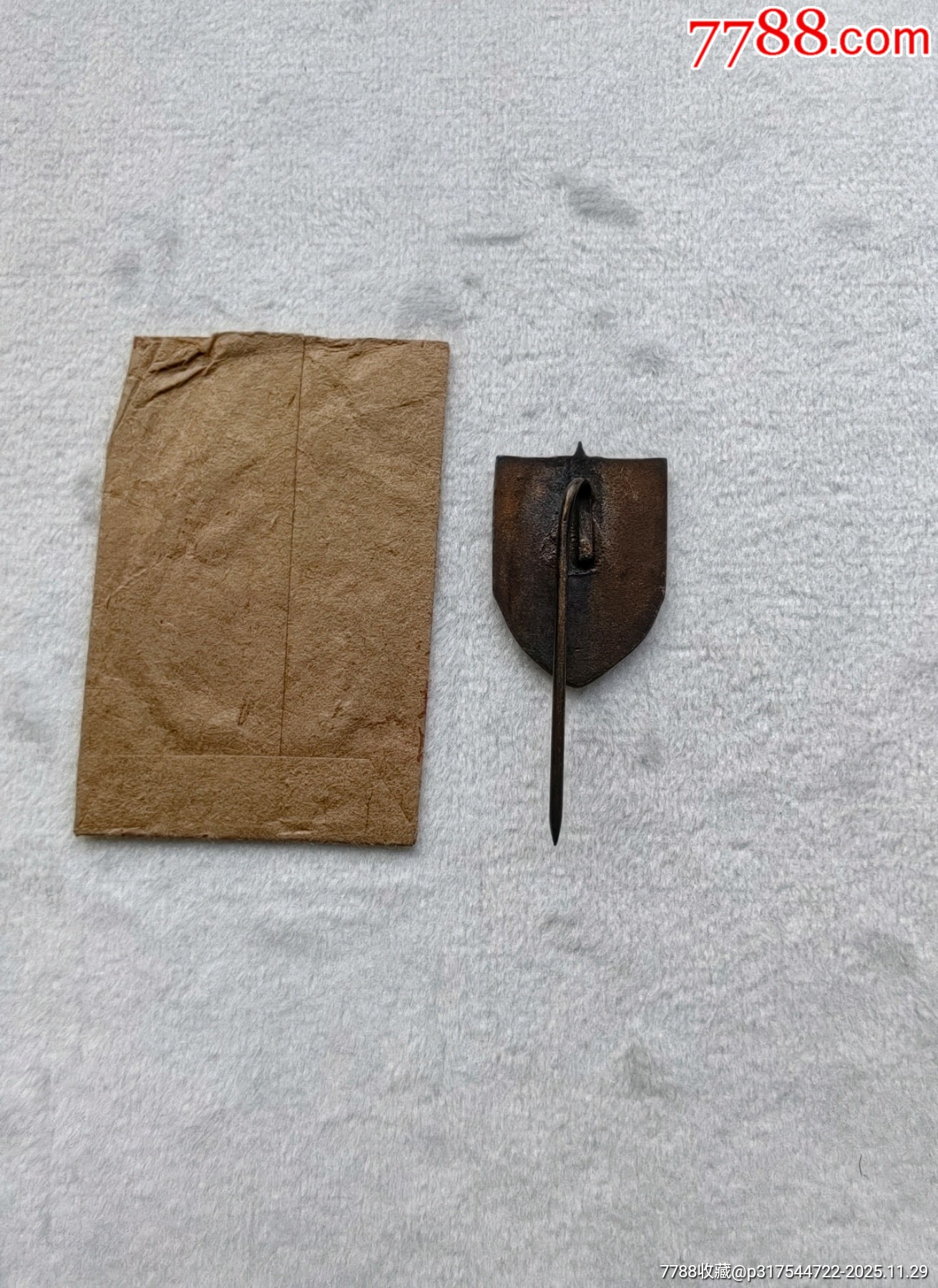 1956年奧運(yùn)會(huì)銅徽章帶原紙袋_價(jià)格5200元_第3張_