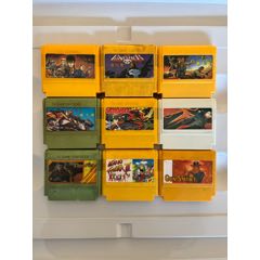 FC游戲卡9張（不包好壞、不包快遞損壞、沒有售后、能接受再拍）