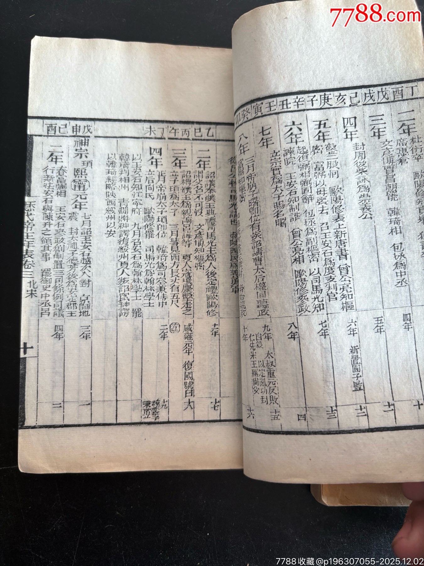 光緒歷代帝王年表_價(jià)格864元_第11張_