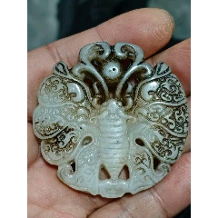 白玉蝶形佩__【7788红宝书】