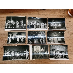 1968年大文*樣板戲等黑白劇照9張