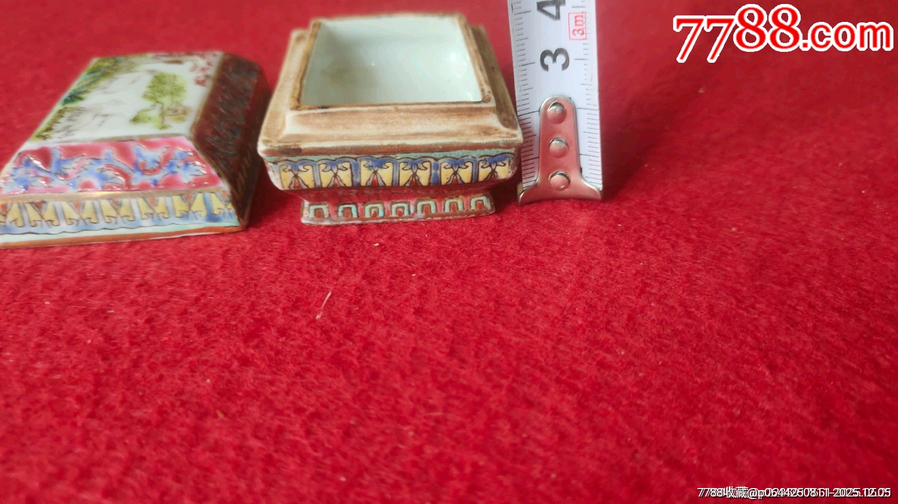 三羊開泰粉彩胭脂蓋盒_價格861元_第26張_