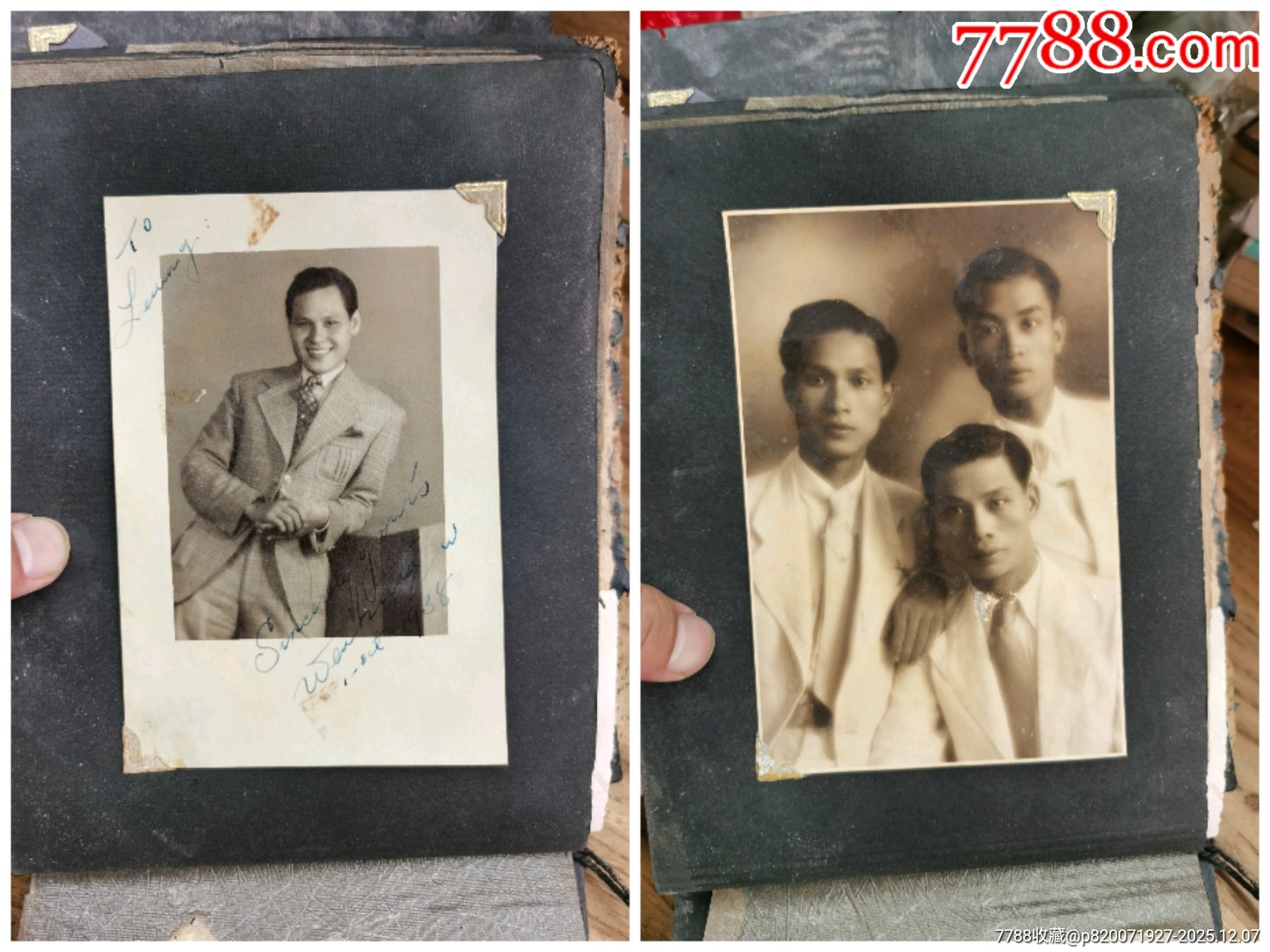 三四十年代，國(guó)立中山大學(xué)第十四屆法學(xué)院，梁國(guó)華照片一冊(cè)共107張_價(jià)格6107元_第4張_