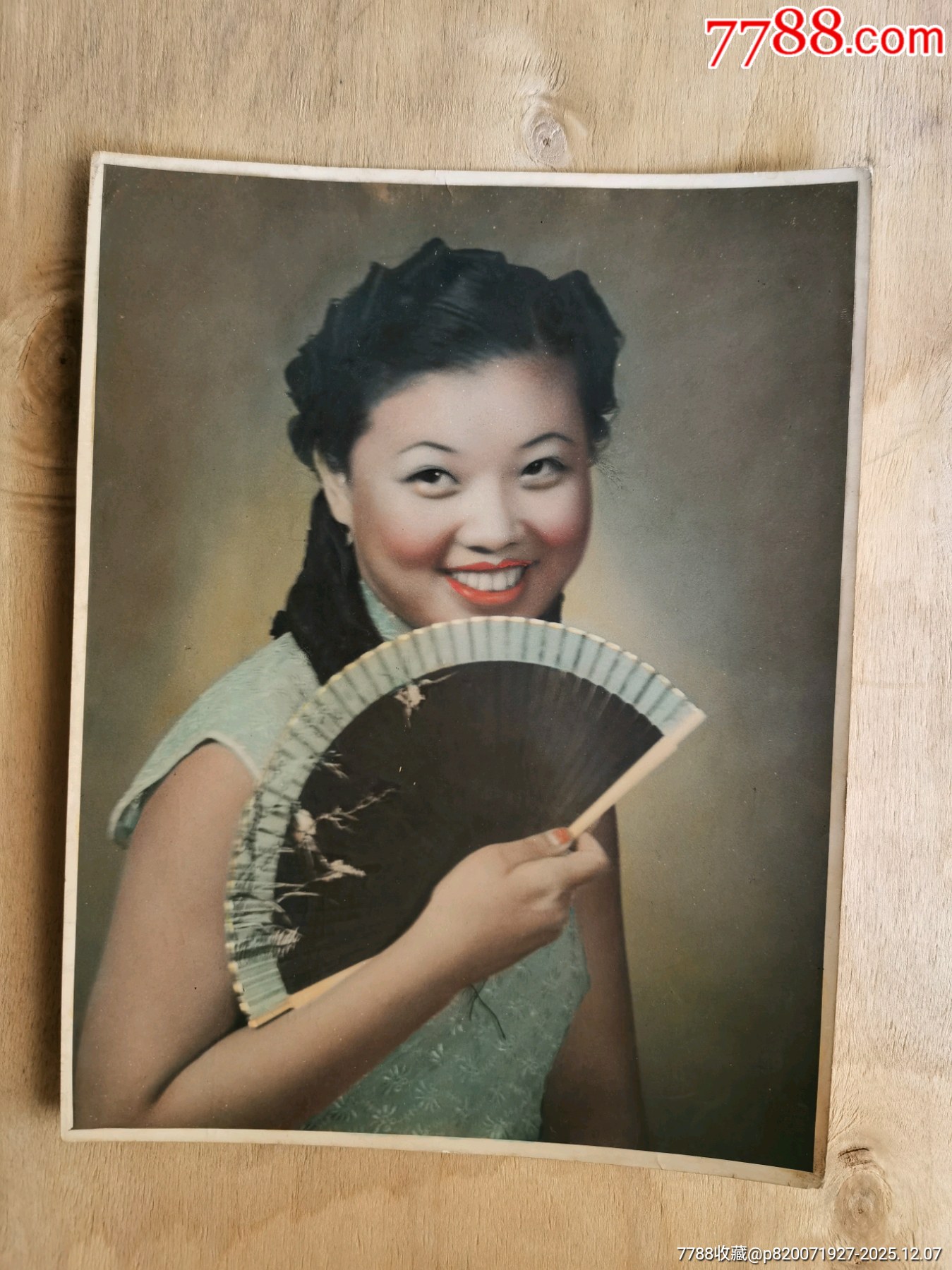 民國(guó)至50年代初宋瓊枝及其丈夫大照片7張，29.5x23cm_價(jià)格1000元_第5張_