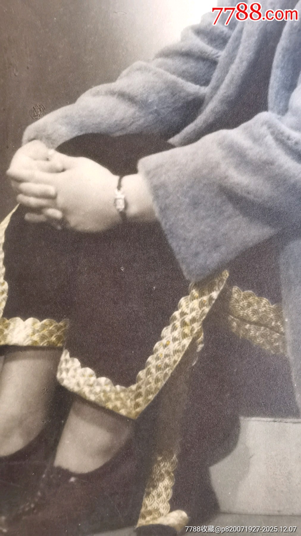 民國(guó)至50年代初宋瓊枝及其丈夫大照片7張，29.5x23cm_價(jià)格1000元_第11張_