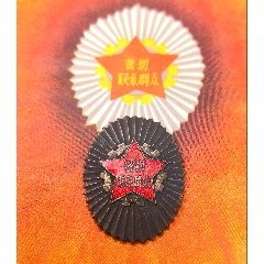 緊密聯系群眾！河北省工會積極份子紀念章（帶紀念冊一套）(zc43227608)