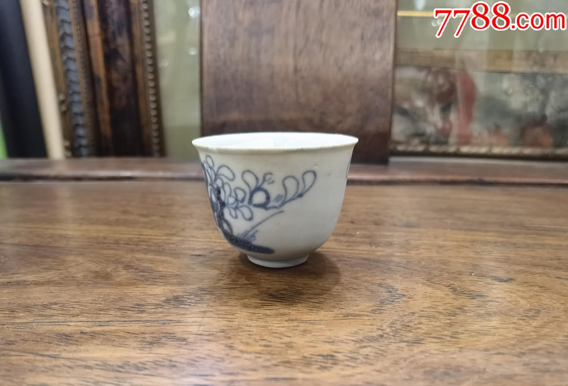 明青花花卉酒杯_價(jià)格595元_第3張_