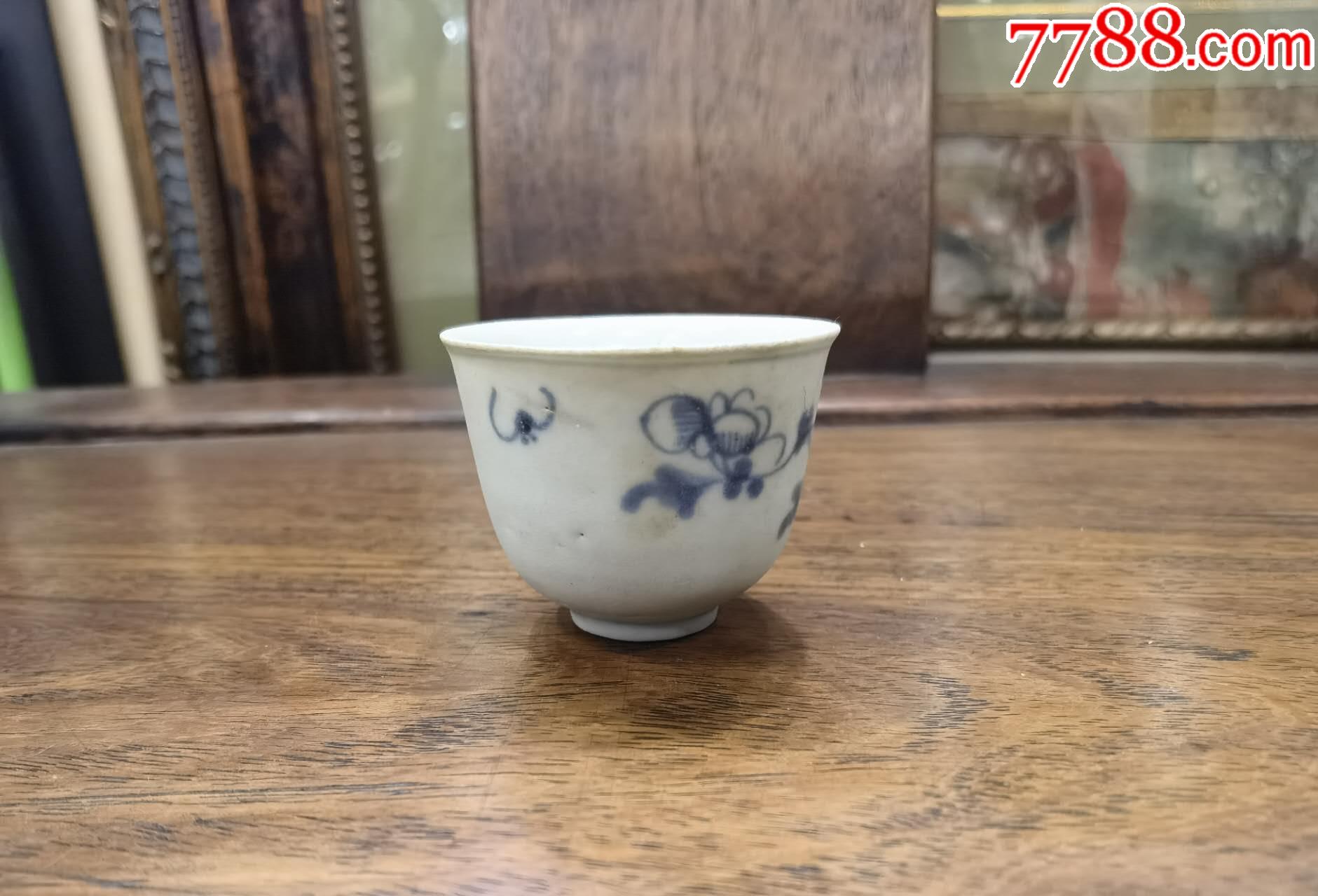 明青花花卉酒杯_價(jià)格595元_第4張_
