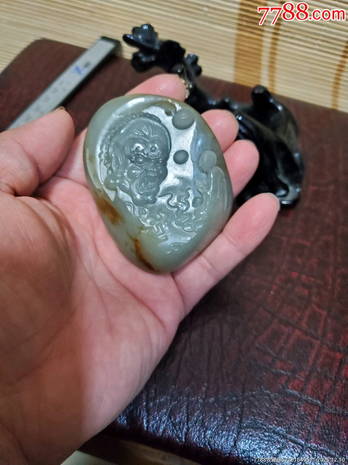 青花籽料悟道_價(jià)格160元_第10張_