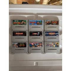 SFC游戲卡9張（不包好壞、不包快遞損壞、沒有售后、能接受再拍）