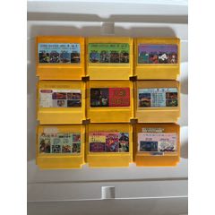 FC游戲卡9張（不包好壞、不包快遞損壞、沒有售后、能接受再拍）