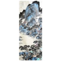 字畫(huà)山水陳少梅手繪六尺精品180x?70(zc43268022)